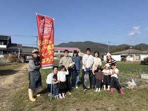 葉玉ねぎ収穫体験_集合写真